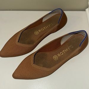 Rothy’s Points Fawn EUC